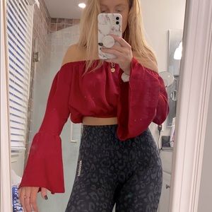 Off the shoulder top